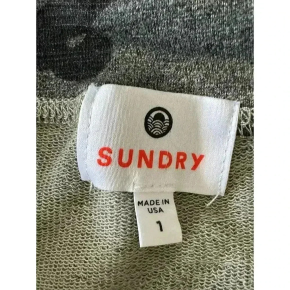 Sundry Camouflage Skirt Size 1/Size Small Casual Athleisure Camo - Picture 6 of 6